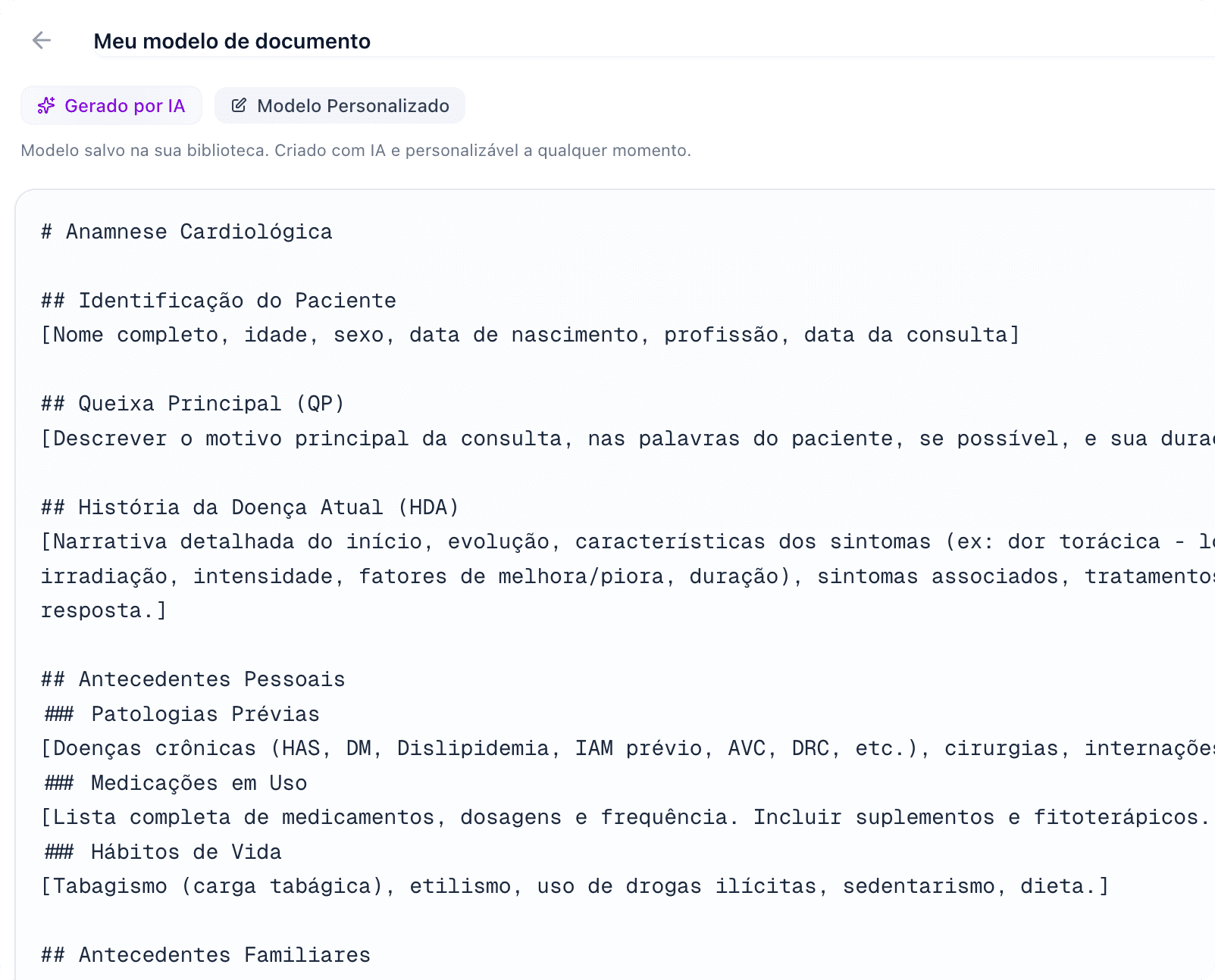 Modelos do seu jeito